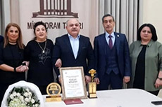 8 mart 2026-cı ilƏməkdar artist İradə Ağasıbəyli təltif olunub